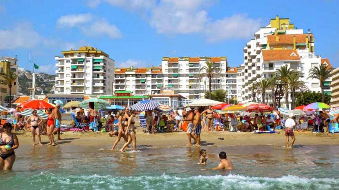 Apartamento Con Parquing Zona Centro Peniscola Bagian luar foto